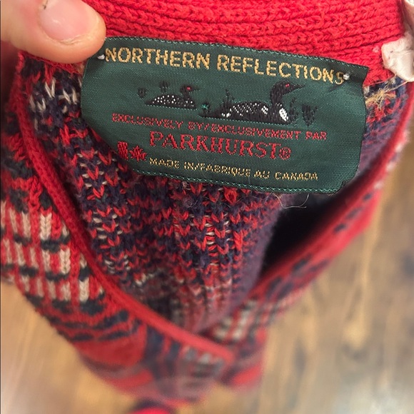 Vintage 90s Plaid Knit Sweater Vest - Picture 6 of 7